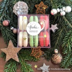 Macarons zu Weihnachten