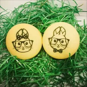 Bedruckte Macarons